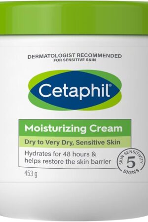 Cetaphil Moisturizing Cream, Face & Body 453g